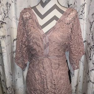 NWT pale blush sexy dress